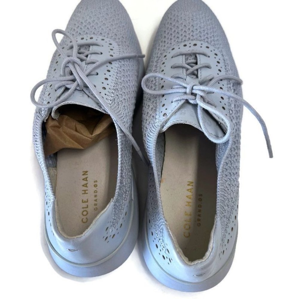 Cole Haan Womens Sneaker Knit Grand OS Oxford Blue Size 8.5 - Picture 3 of 8